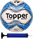 Bola de Futebol Society Topper Slick + Bomba de Ar
