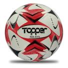 Bola De Futebol Society Topper Slick Colorful Vermelho Bola De Futebol Society Topper Slick Colorful Vermelho