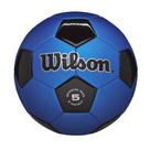 Bola de futebol WILSON Tradicional Tamanho 5 Preta/Real