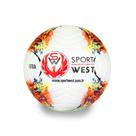 Bola de Futsal SportWest Pro Brasil 25 Branco Verde e Laranja