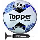 Bola de Futsal Topper Ultra Salão Colagem Dupla + Bomba