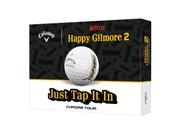 Bola de golfe Callaway Golf Chrome Tour Happy Gilmore Truvis