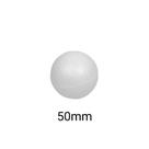 Bola de isopor 050mm com 50 unidades Bola de isopor 050mm com 50 unidades