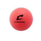 Bola de lacrosse de espuma Champro Sports Pink, pacote com 12