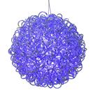 Bola de Luz LED Espiral Vickerman Azul Plata 4.5 m 120 Luces Bola de Luz LED Espiral Vickerman Azul Plata 4.5 m 120 Luces