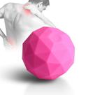 Bola de massagem elétrica vibratória MEXITOP 2 velocidades vermelha