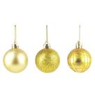 Bola De Natal Cristal 7 Cm 5 Unidades - ART CHRISTMAS