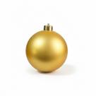 Bola De Natal Dourada fosca 12cm para Decoração Bola De Natal Dourada fosca 12cm para Decoração