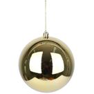 Bola de Natal gigante dourada metalizada Grillo 15 cm Bola de Natal gigante dourada metalizada Grillo 15 cm