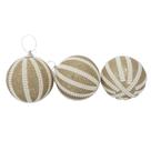 Bola De Natal Kit Com 3 Unidades Kit 3 Pçs. Bola De Natal Kit Com 3 Unidades Kit 3 Pçs.