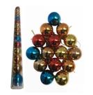 bola de natal lisa 15 pcs colorida com cordão enfeite natal bola de natal lisa 15 pcs colorida com cordão enfeite natal