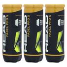 Bola de Padel Head Pro S Pack com 03 Tubos Bola de Padel Head Pro S Pack com 03 Tubos
