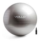 Bola De Pilates Gym Ball Ginastica Vollo Cinza 65cm