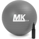 Bola de Pilates Suiça Ginástica Yoga 65 cm Anti Estouro Bomba de Inflar MKFIT