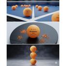 Bola de ping pong 40+ avulsa para tênis de mesa laranja resistente para jogos e treinos Bola de ping pong 40+ avulsa para tênis de mesa laranja resistente para jogos e treinos