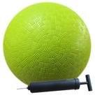 Bola de playground AppleRound 21,6 cm com bomba de ar Green Dodgeball
