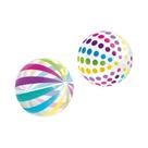 Bola De Praia Inflável Transparente Listrada Colorida De 15,35 Polegadas, Conjunto Com 2 Peças Para Bola De Praia Inflável Transparente Listrada Colorida De 15,35 Polegadas, Conjunto Com 2 Peças Para