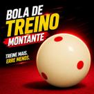 Bola de Sinuca/Bilhar Treino Montante 54mm
