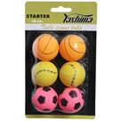 Bola de Tênis de Mesa Yashima Motivos com 06 Bolas Sortidas Bola de Tênis de Mesa Yashima Motivos com 06 Bolas Sortidas