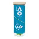 Bola de Tênis Dunlop Australian Open Tubo Com 03 Bolas