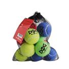 Bola de Tênis para Cães - Pacote com 12 Unidades (6,35cm - 4 Cores)