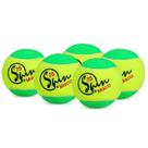 Bola de Tênis Spin 75 Macia Pack com 05 Unidades Verde