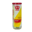 Bola de Tênis Wilson Championship Extra Duty Tubo com 03 Bolas