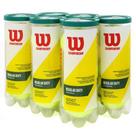 Bola de Tênis Wilson Championship - Regular Duty Saibro - Pack com 6 Tubos Bola de Tênis Wilson Championship - Regular Duty Saibro - Pack com 6 Tubos