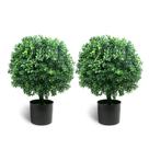 Bola de topiaria artificial de buxo Sunnyglade 55 cm resistente a UV