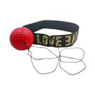 Bola De Velocidade Para Boxe MMA Com Suporte De Cabeça Em PU Para Treinamento De Reação Mão-Olho, Bola De Velocidade Para Boxe MMA Com Suporte De Cabeça Em PU Para Treinamento De Reação Mão-Olho,