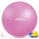 Bola de Yoga APEXUP 55 cm Antiderrapante para Exercícios Pesados