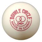Bola double circle tenis de mesa 40mm avulsa