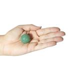 BOLA / ESFERA FACETADA QUARTZO VERDE - (1 a 1,99)cm