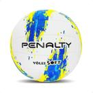 Bola Esportiva Volei Penalty Soft Branco E Azul Bola Esportiva Volei Penalty Soft Branco E Azul