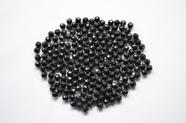 Bola Facetado 06mm Cor 051 Preto - pct c/ 250g