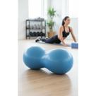 Bola Feijão Pilates 50cm Azul: Terapia Corporal e Equilíbrio Bola Feijão Pilates 50cm Azul: Terapia Corporal e Equilíbrio