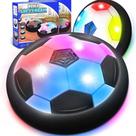 Bola Flutuante KIT 2 UNID Hover Ball Futebol Led Hoverball Criança Luz Brincadeira apt