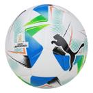 Bola Futebol Campo Puma Cumbre Conmebol Libertadores Hybrid - Branco+Azul - 5