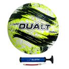 Bola Futebol de Campo Dualt Training Pvc Resistente + Bomba
