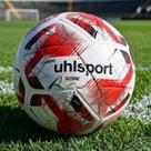 Bola Futebol de Campo Uhlsport Score Vermelho