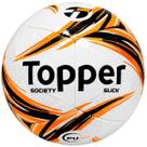 Bola Futebol Society Topper Slick Grama Sintética Alta Durabilidade
