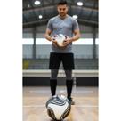 Bola Futsal 8 Gomos - Controle e Precisão Branco/Preto