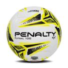 Bola Futsal Penalty Rx 100 Infantil Xxiii - unissex - branco e amarelo