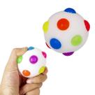 Bola LED Colorida Que Brilha No Escuro - Brinquedo Luminoso Para Crianças e Festas, A Diversão Que Acende