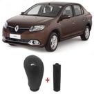 Bola Manopla Câmbio - Logan, Sandero Duster Megane - 2006 2 2015 - Preta - Clic peças