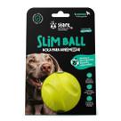 Bola Mordedora Brinquedo Pet Cães Slim Ball 70Mm Verde Neon