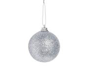 Bola N5 Prata c/Glitter c/6 Sonatal