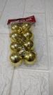 BOLA NATAL METALIZADA C/ 8 UND (DOURADO) 3 cm BOLA NATAL METALIZADA C/ 8 UND (DOURADO) 3 cm