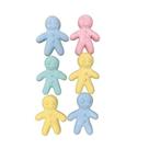 Bola Natalina 15m Boneco Biscoito Kandy Colors Glitter C/6 Rei do Armarinho