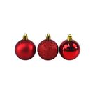 Bola Natalina 5cm Tubo Com 12 Peças Mistas Bola Natalina 5cm Tubo Com 12 Peças Mistas